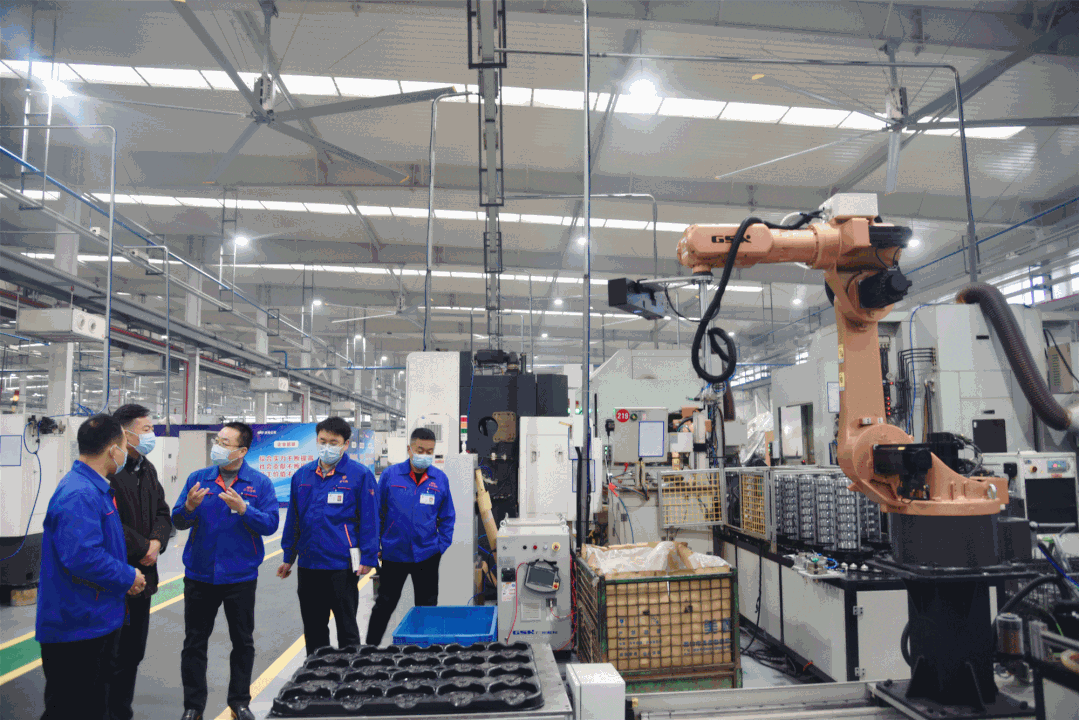 嚴鑒鉑董事長深入沃克齒輪調研指導工作