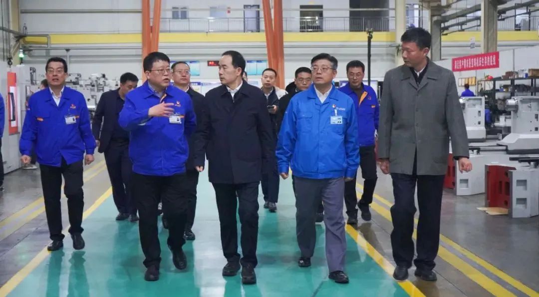 【集團(tuán)資訊】陜西省國資委黨委書記任國到寶雞機(jī)床調(diào)研